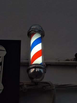 Rotativo luminoso barbero 51cm