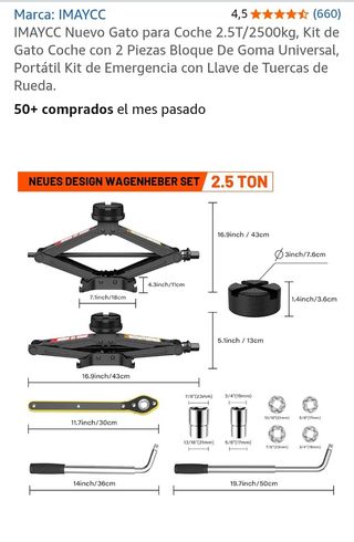 Gato coche IMAYCC 2.5T - Kit