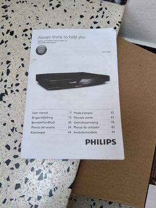 Reproductor DVD Philips DVP2880 - HDMI 1080p