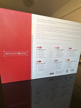Juego cuchillos ROYAL LINE - 5 piezas
