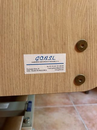 Cama articulada GOBSA -  con barandillas