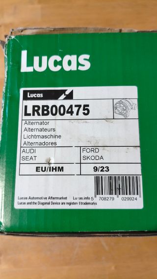Alternador Lucas LRB00475 - 120A