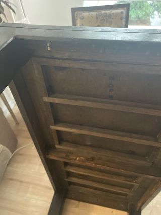 Mesa centro madera marrón