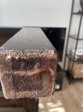 Mesa centro madera marrón