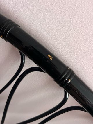 Cabecero bambú negro - Estilo boho