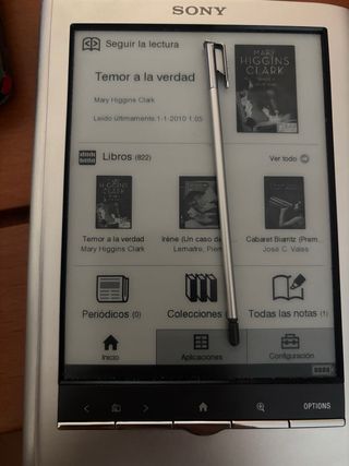 Sony PRS-650 (eReader) Plata