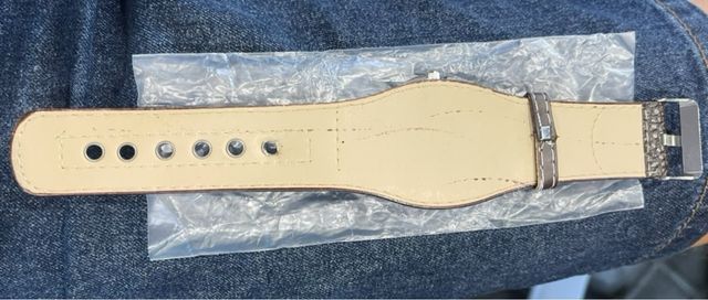 Reloj Diesel marrón y plata