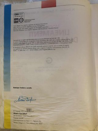 MODULI LINEAMENTI MAT. LIC.SCIENT.MODULO G