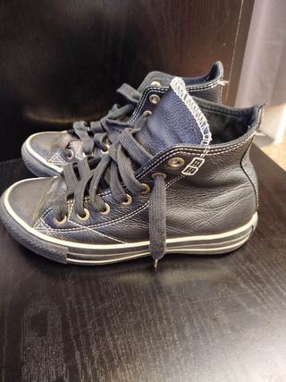 Converse nere in pelle (36)