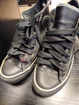 Converse nere in pelle (36)