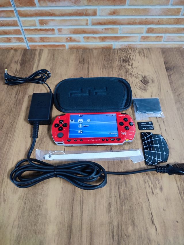 PSP Slim 2004 Spider-Man