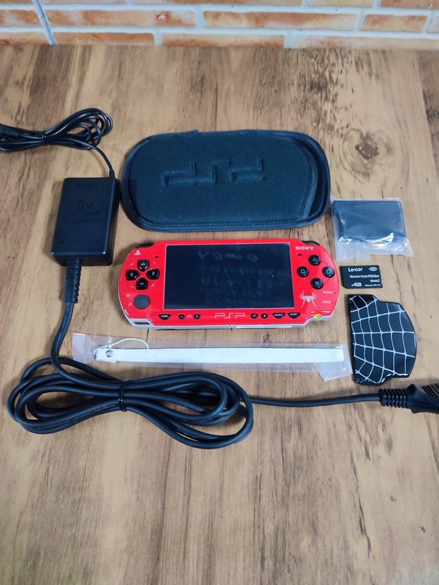 PSP Slim 2004 Spider-Man