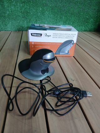 Ratón vertical Fellowes Penguin M