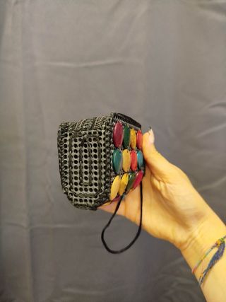 Portamonete artigianale multicolor
