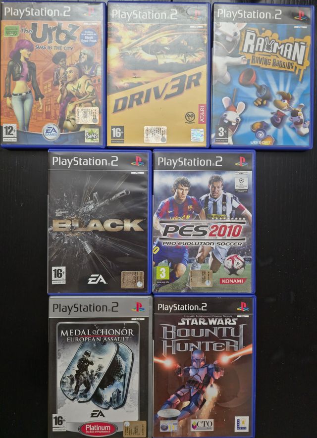 PlayStation 2 - 7 Giochi