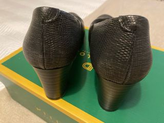 Zapatos Pitillo negros - Tacón