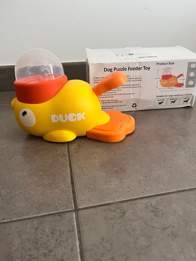 Juguete interactivo perro - Dispensador comida