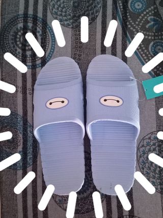Chanclas Baymax azules