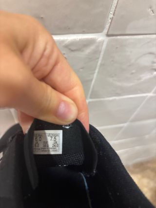 Zapatillas Vans negras talla 38
