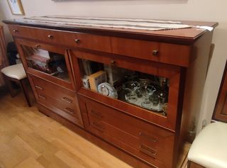 Aparador madera 6 cajones