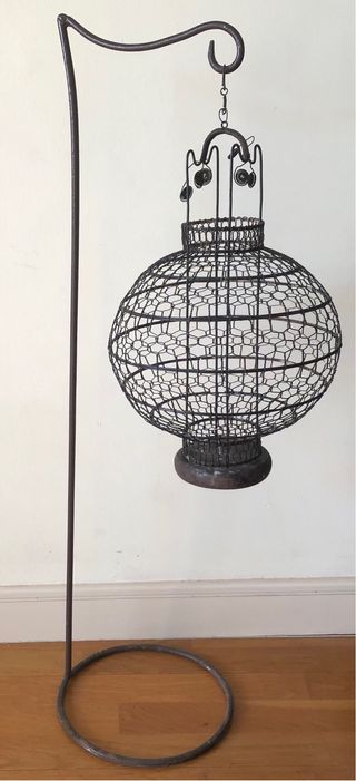 Portavelas forjado artesanalmente