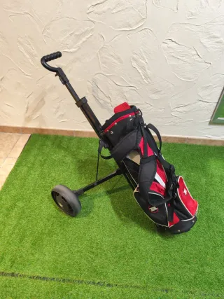 Carro y bolsa golf infantil 