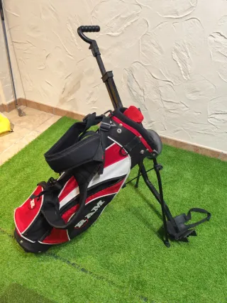 Carro y bolsa golf infantil 