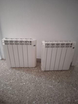 2 Radiadores Aluminio blancos