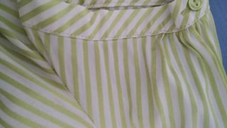 Blusa Zara rayas verdes XS