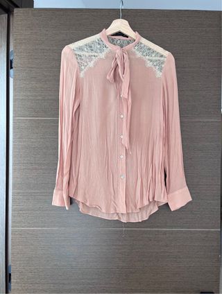 Blusa Zara rosa | Talla M
