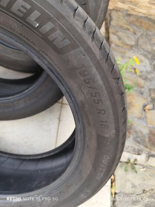 Neumáticos Michelin 195/55/16 semana 31/24