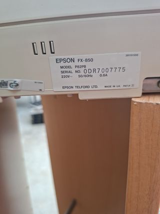 Impresora Epson FX-850 - Impresora matricial