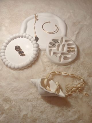 Bandejas joyero blancas - Decoración