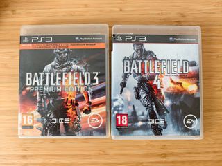 Battlefield 3 premium edition y 4 de ps3