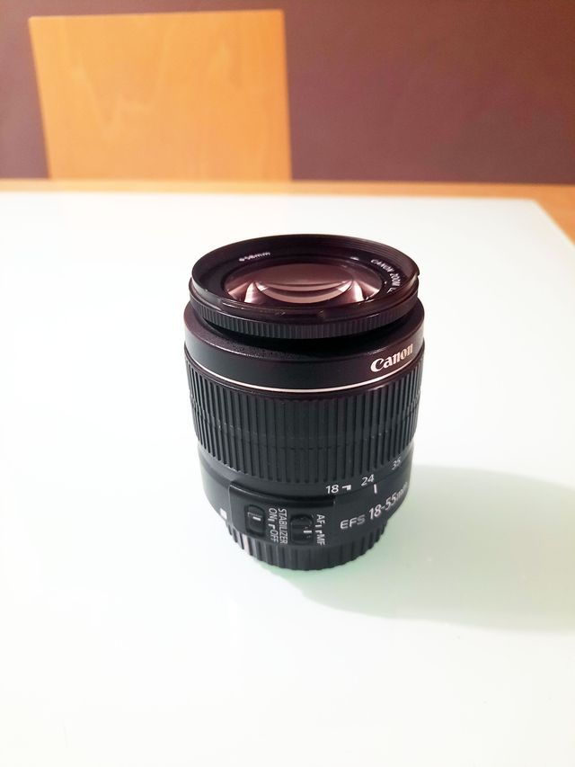 Objetivo Canon EFS 18-55mm