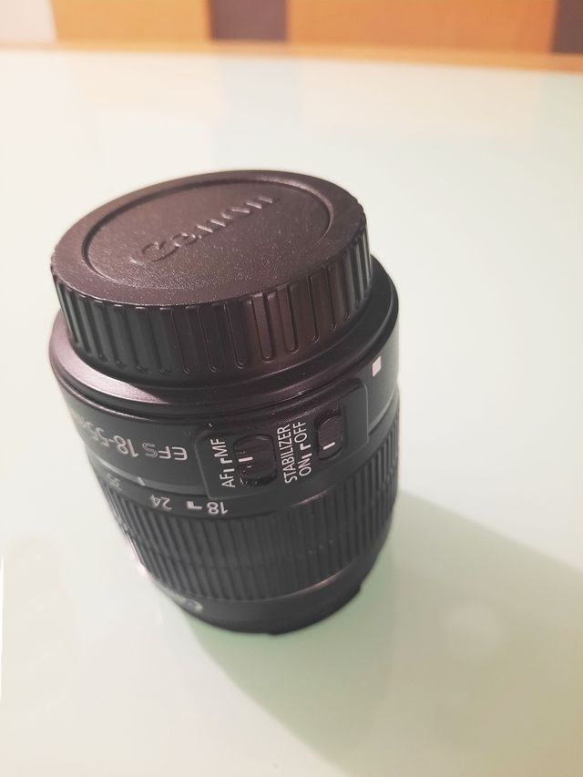 Objetivo Canon EFS 18-55mm