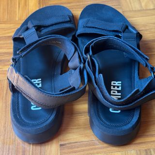 Sandalias Camper negras - Piel nuevas 
