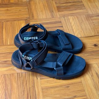 Sandalias Camper negras - Piel nuevas 