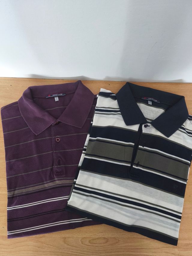 2 Polos Pierre Cardin XL