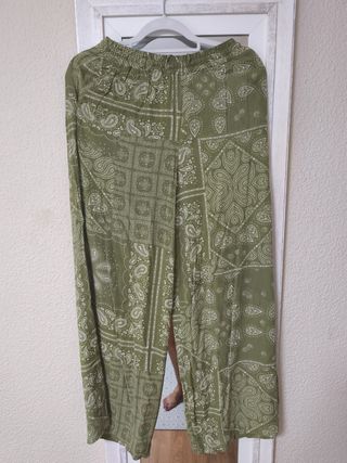 Pantalones hippies verdes