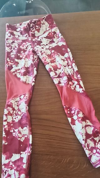Leggings Under Armour - Rosso Rosa