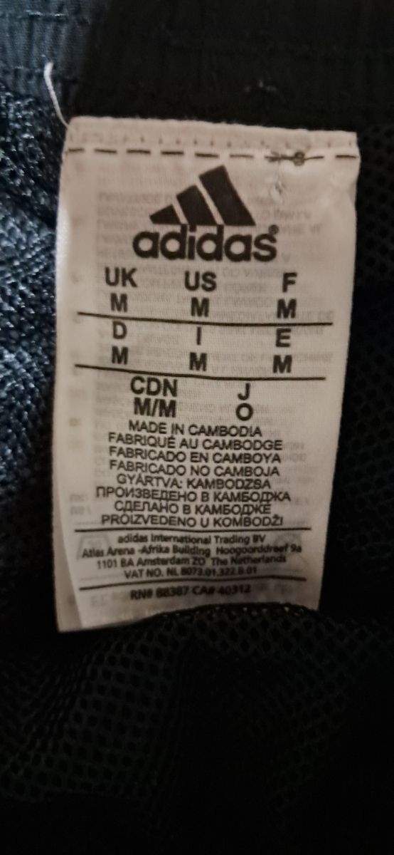 Costume Adidas Uomo Tg M - Nero