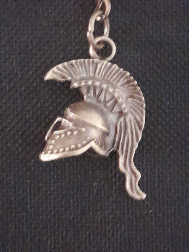 Portachiavi Elmo Bronzo Antico