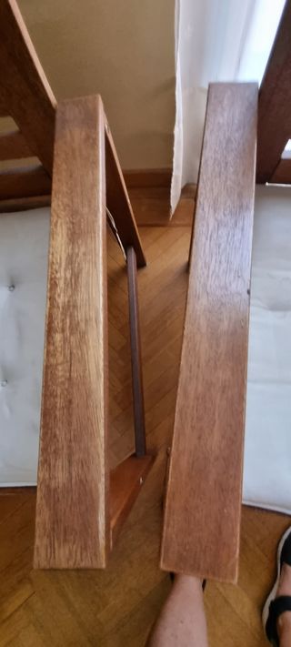 2 Sillones Madera color roble.