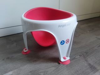 Asiento bañera bebé Angelcare - Rosa