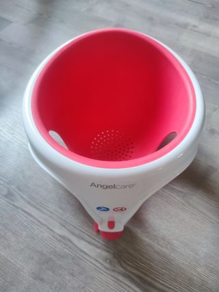 Asiento bañera bebé Angelcare - Rosa