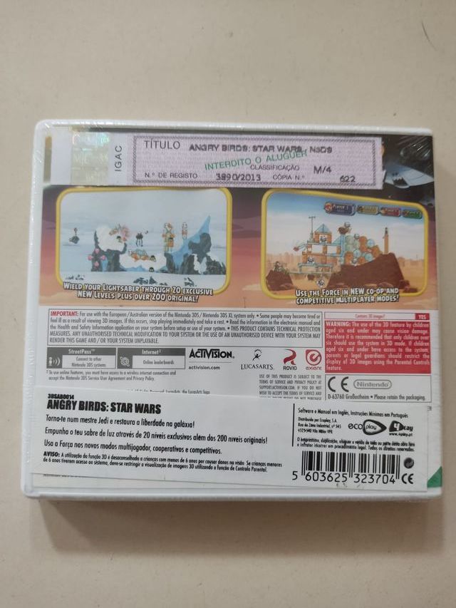 Angry Birds Star Wars - Nintendo 3DS - Selado
