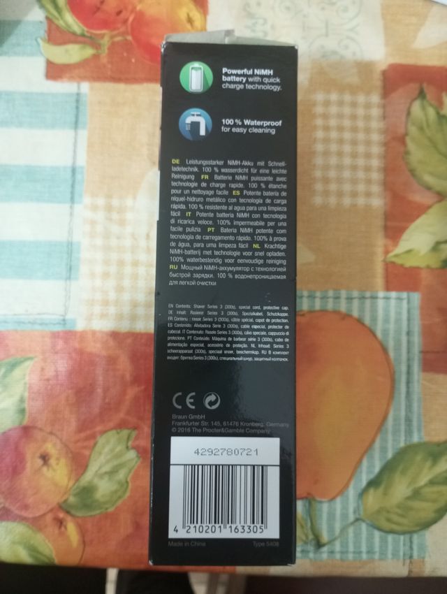 Rasoio Braun Series 3 - 300s