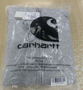 Sudadera con capucha Carhartt gris