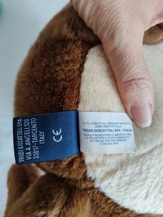 Peluche Scimmia Trudi Acchiappasorrisi